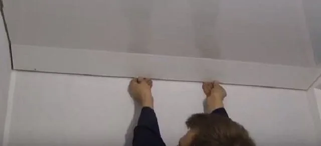 Установка завершающей панели