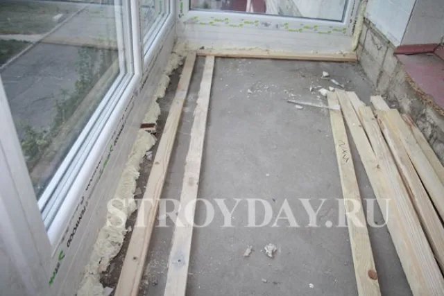 Крепление опалубки