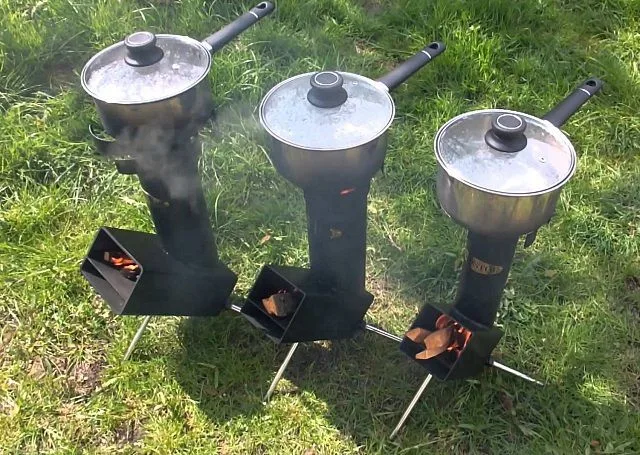 Ракетная печь своими руками чертежи 