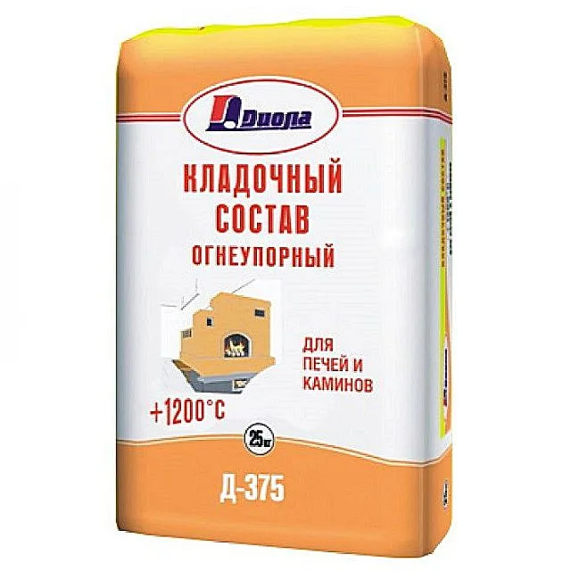 Готовый печной раствор в виде сухой смеси можно приобрести в магазине