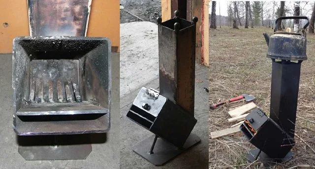 Модель "Робинзона", дополненная крышкой топливной камеры