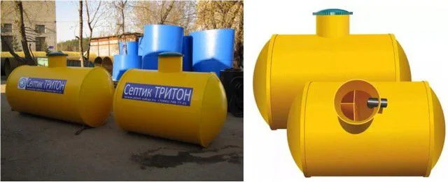 Простые, относительно недорогие, но очень надежные септики серии "Тритон Т"