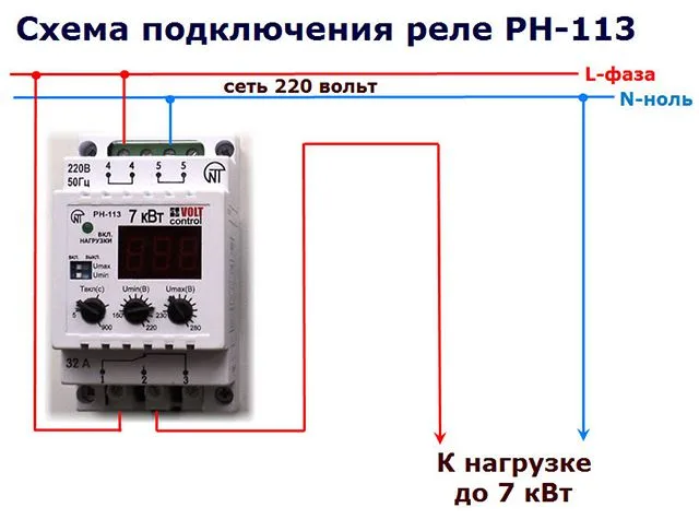 Схема подключения