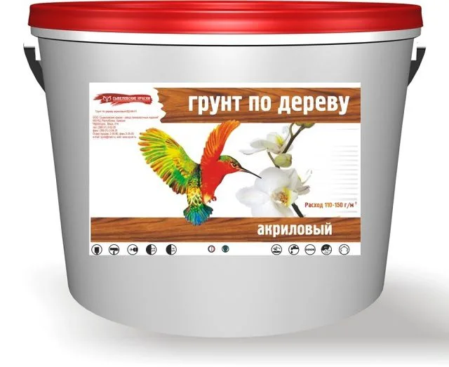 Обработка вагонки грунтовкой существенно снизит расход краски и обеспечит равномерность ее нанесения
