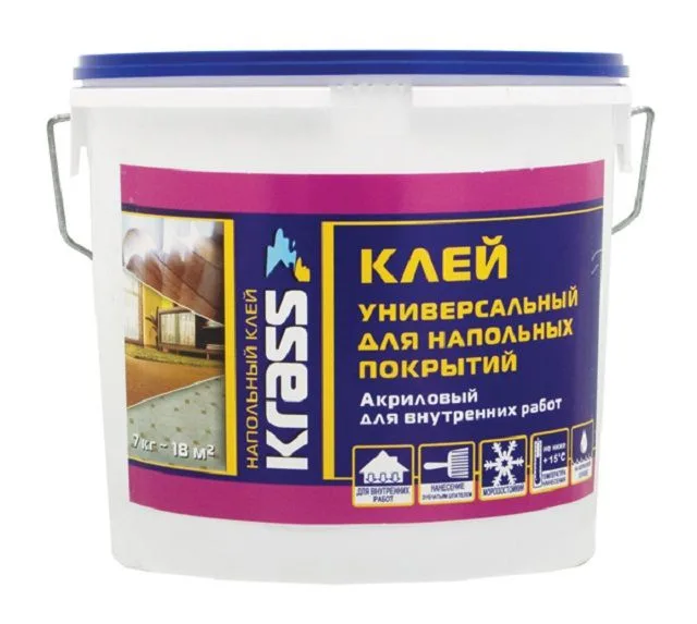 Один из вариантов клея, на которые можно укладывать фанеру