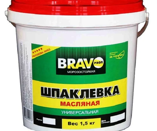 Еще одна шпаклёвка универсального применения – на масляной основе