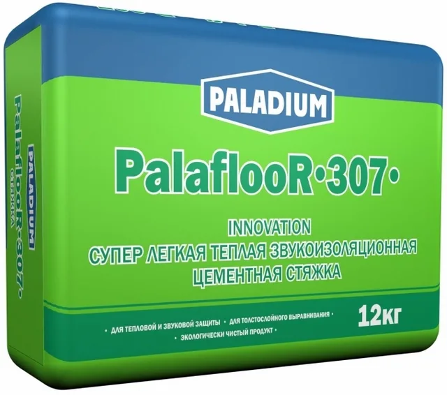 «PALADIUM PalaflooR-307» — рекордно низкие плотность и расход состава на фоне высоких показателей прочности стяжки