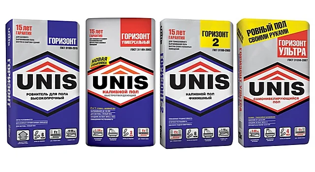 Наливной пол Unis