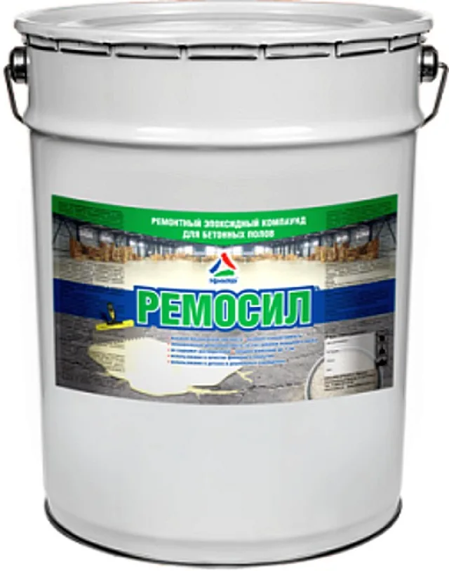 «Ремосил» — ровнитель для бетонного пола.