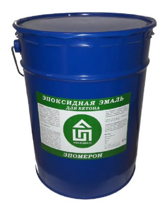 Эпоксидный состав для окрашивания бетона.