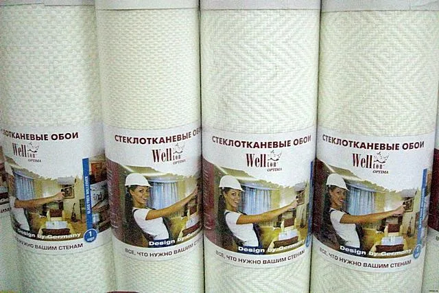 Несколько различных вариантов оформления качественных стеклообоев от компании Wellton