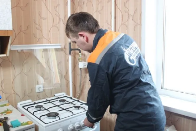 Установка газовой плиты в квартире