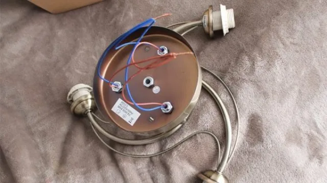 Люстра с 6-ю проводами