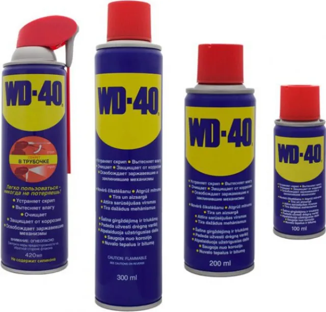 WD-40 поможет открыть кран, который долго не эксплуатировался