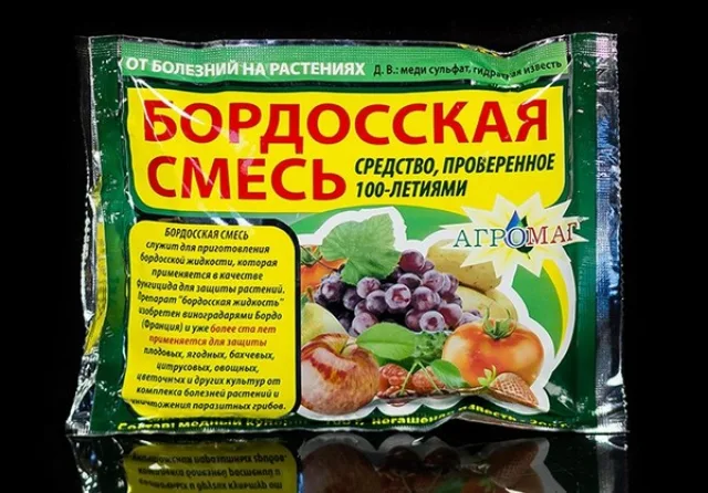 От некоторых забоелваний можно спастись, используя бордосскую жидкость