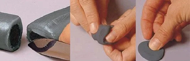 Процесс подготовки жесткого двухкомпонентного варианта «холодной сварки» к работе.