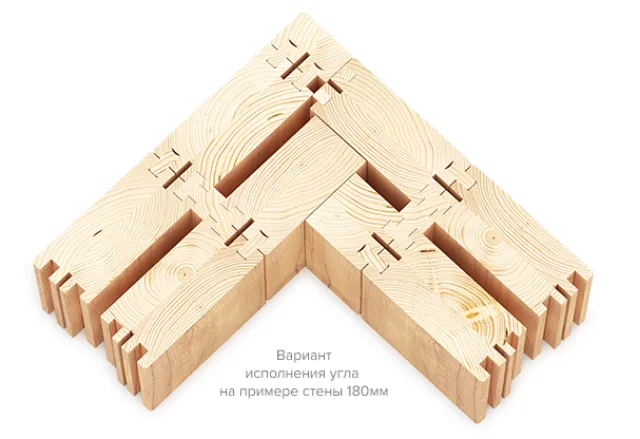 Вариант исполнения угла