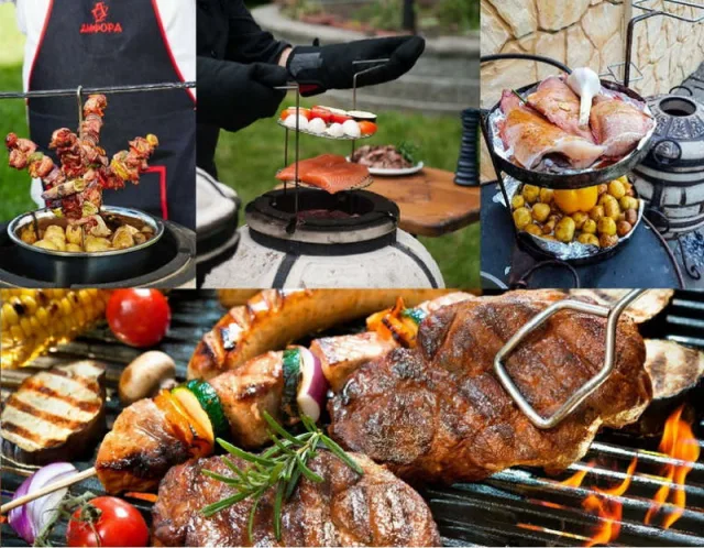 В хорошем тандыре можно быстро и вкусно приготовить большие порции еды