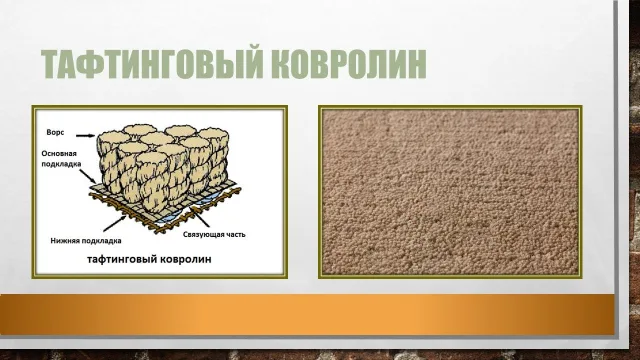 Тафтинговый ковролин