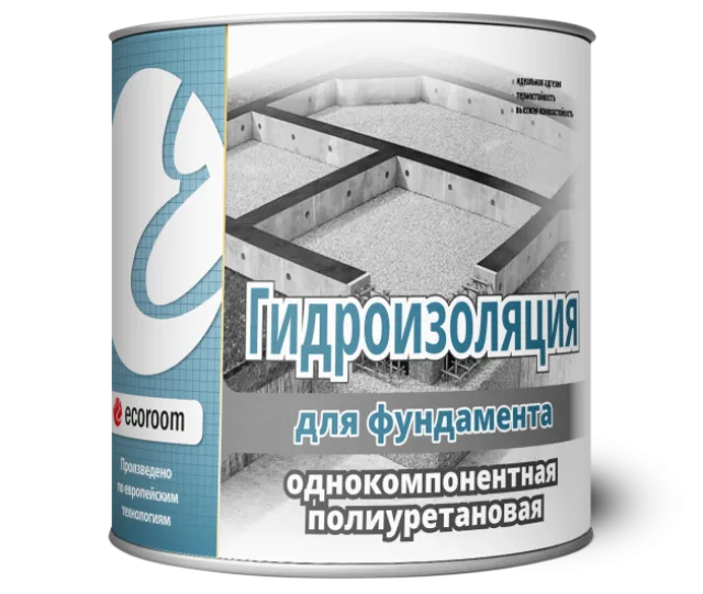 Гидроизоляция для фундамента ECOROOM