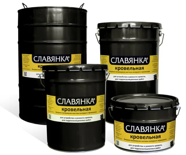 Кровельная мастика «Славянка»