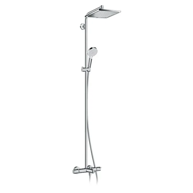 Душевая стойка hansgrohe Crometta E 240 1jet Showerpipe 27298000