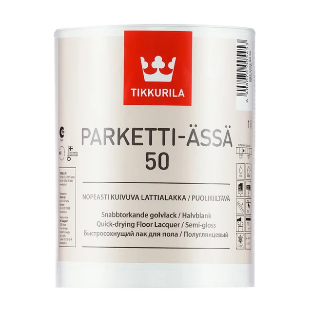 Лак для паркета Tikkurila Euro Kiri