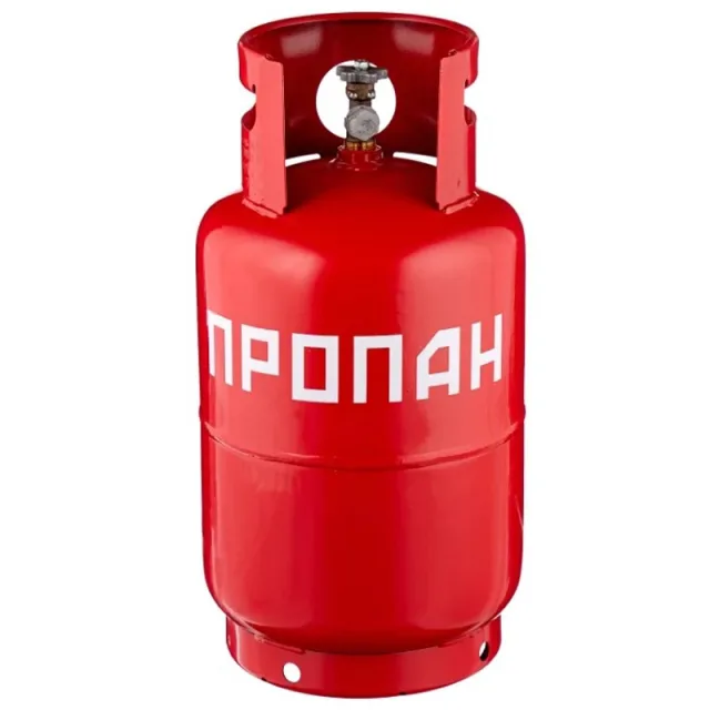 Газовый баллон NOVOGAS 27 л с предохранительным клапаном стальной