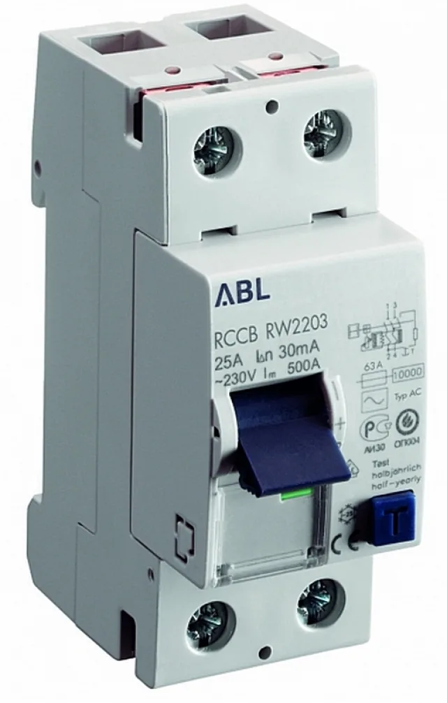 Высококачественный дифференциальный выключатель компании ABL