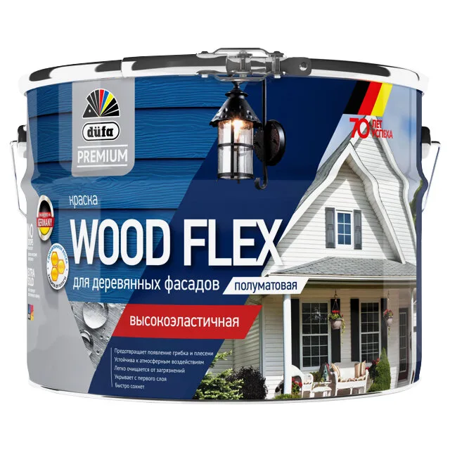 Краска акриловая DUFA PREMIUM WOODFLEX