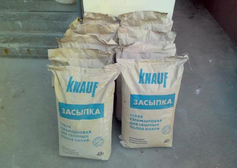 Сухая засыпка «Knauf» предназначена именно для сухой стяжки пола
