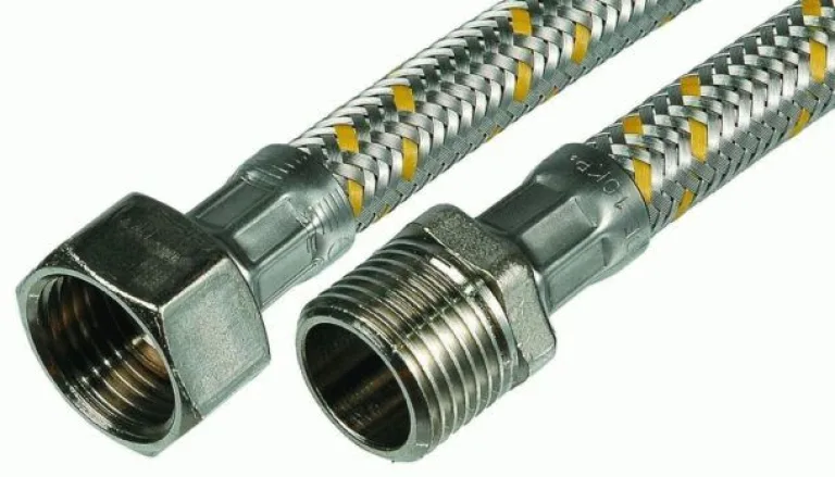 Резиновый газовый шланг в оплетке