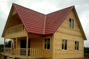 Калькулятор расчета площади кровли трехщипцовой крыши