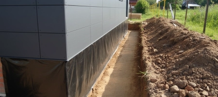 Как правильно армировать отмостку вокруг дома