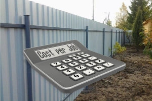 Во сколько обойдется забор из профлиста на участке?