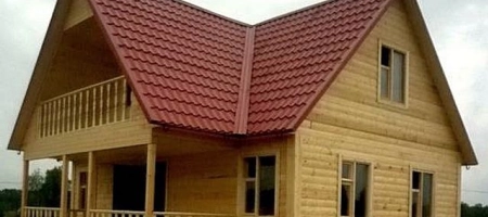 Калькулятор расчета площади кровли трехщипцовой крыши