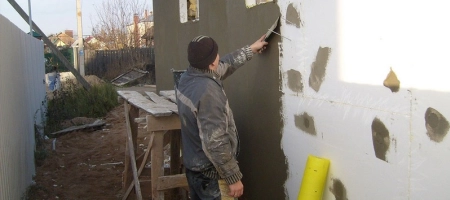 Утепление фасада пенопластом своими руками: технология работ по утеплению дома снаружи пенопластом