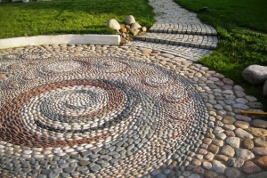 Идеи оформления сада с помощью камней