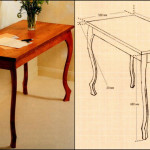 Еще один вариант изготовления дачного стола