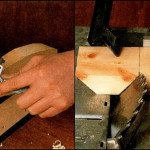 Еще один вариант изготовления дачного стола