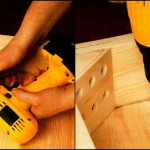 Еще один вариант изготовления дачного стола