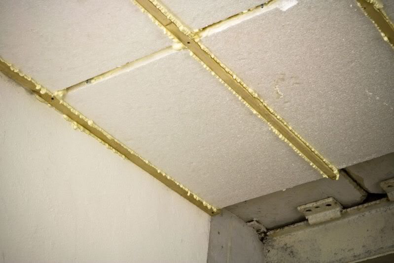 Как утеплить потолок пенопластом в подвале