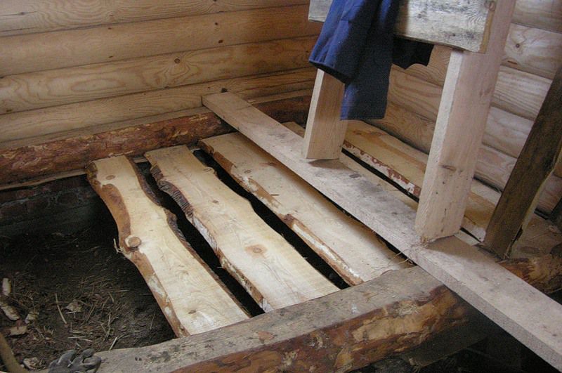 как сделать утепленные полы в деревянном доме