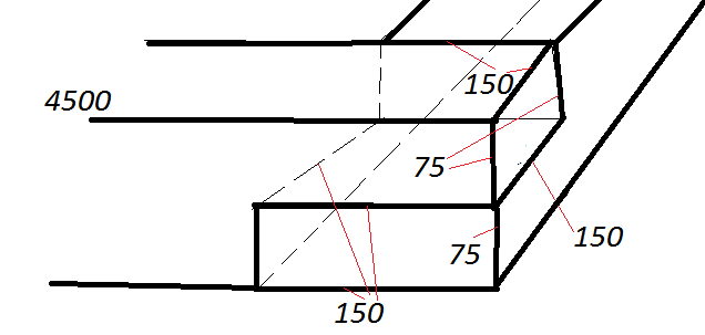 Схема соединения балок