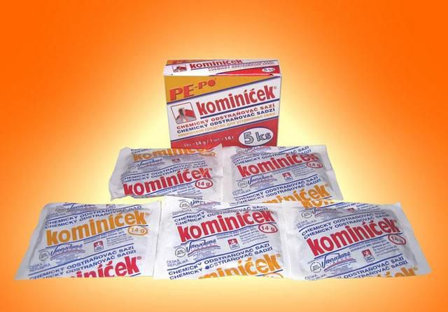 Расфасованные пакетики средства "Kominichek"