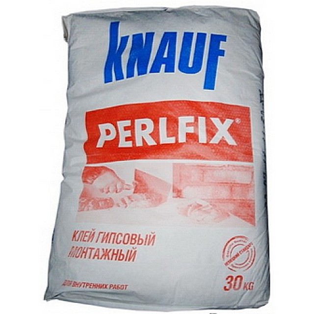 Сухая смесь Knauf - Perlfix - строительный клей на гипсовой основе