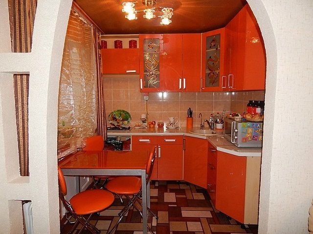 Кухонная Мебель Маленькая Угловая Фото