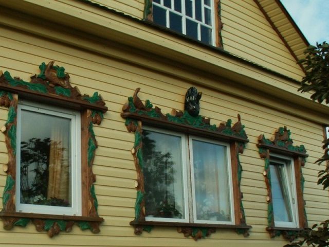 Красивые Деревянные Наличники На Окна Фото