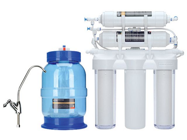 Для "апологетов" кристально чистой воды - установки с системой очистки по принципу обратного осмоса