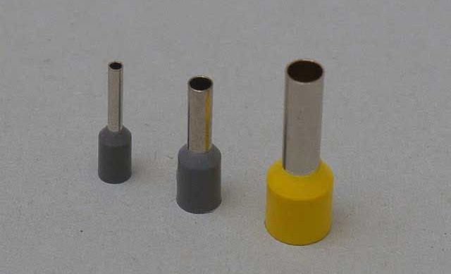 Кабельные наконечники для кабелей квадратного сечения 1,5, 2,5 и 4 мм